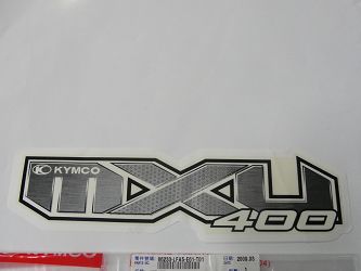 NAKLEJKA LEWA NA ZBIORNIK PALIWA MXU 400 86233-LFA5-E61-T01