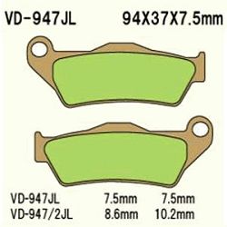 KLOCKI HAMULCOWE VESRAH SINTERED METAL VD-947/2JL