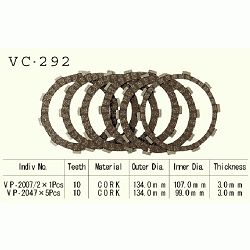 image 2 for TARCZE SPRZĘGŁOWE VESRAH VC-292 YAMAHA XT225 1992-2000R