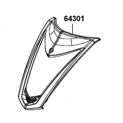COVER FRONT 64301-LGB5-E10-41P
