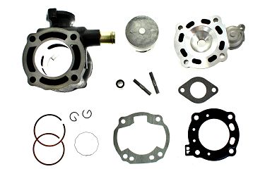 CYLINDER ŻELIWNY Z GŁOWICĄ POWER FORCE SUZUKI KATANA APRILIA SR 47MM 2T