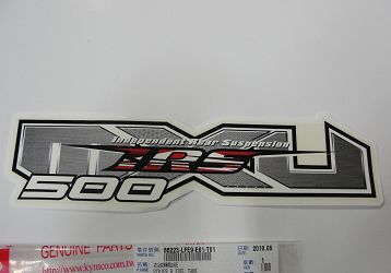 NAKLEJKA ZB. PALIWA 86223-LFE9-E61-T01