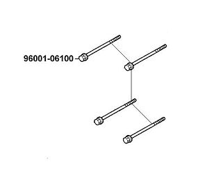 BOLT FLANGE SH 6*85 96001-06085-08