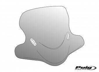 image 2 for SZYBA OWIEWKA PUIG DO YAMAHA AEROX 97-13 (CITY TOURING) LEKKO PRZYCIEMNIONA 