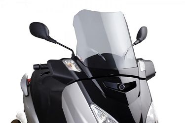 SZYBA PUIG V-TECH DO YAMAHA X-MAX 125/250 06-09 (SPORT) LEKKO PRZYCIEMNIONA