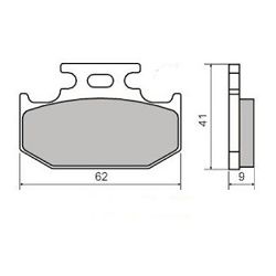 KLOCKI HAMULCOWE DR 350