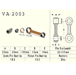 VESRAH - KORBOWÓD YAMAHA YT175