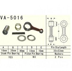 VESRAH - KORBOWÓD HONDA CRF250 R/X 04-09R