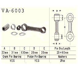 VESRAH - KORBOWÓD YAMAHA YZ250 82-89R