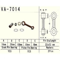 VESRAH - KORBOWÓD SUZUKI RM125 97-98R.