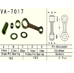VESRAH - KORBOWÓD KAWASAKI KX60 99-03 / KX65 00-18R