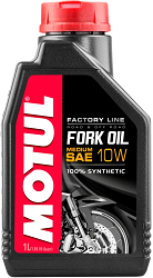 OLEJ DO AMORTYZATORÓW MOTUL FORK OIL FACTORY LINE 10W MEDIUM SYNTETYCZNY 1L