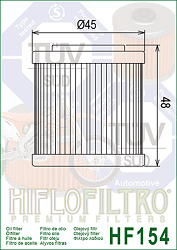 image 2 for FILTR OLEJU HIFLO HF154 HUSQVARNA TE/TC (00-07)