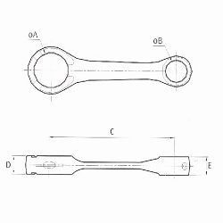 image 2 for KORBOWÓD POWER ROD HONDA NH80