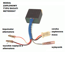 image 3 for MODUŁ ZAPŁONOWY APRILIA / YAMAHA NEOS 50CC MZT000047