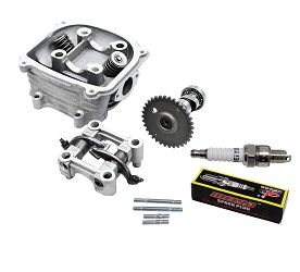 GŁOWICA CYLINDRA POWER FORCE GY6 125CC 4T A/C 52.4MM KYMCO SYM KEEWAY