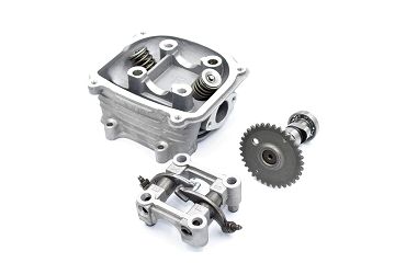 image 2 for GŁOWICA CYLINDRA POWER FORCE GY6 150CC 4T A/C 57.4MM KYMCO SYM KEEWAY