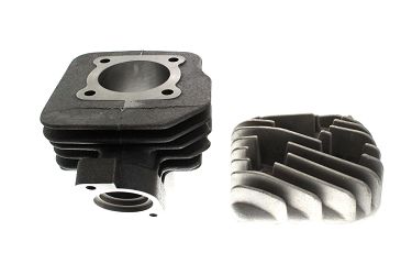 CYLINDER ŻELIWNY Z GŁOWICĄ POWER FORCE BASIC PEUGEOT BUXY SPEEDFIGHT VIVACITY 47MM 2T