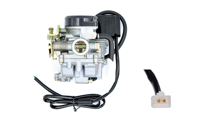 GAŹNIK POWER FORCE GY6 4T KUN-FU 80 CCM PLASTIKOWA POKRYWKA