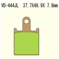 KLOCKI HAMULCOWE VESRAH SINTERED METAL VD-444RJL