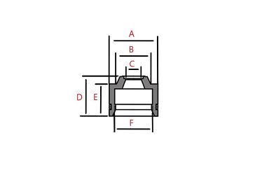 image 2 for USZCZELNIACZ ZAWOROWY 4,9X7,8X8,5X10,9 MM 250/1200 CCM KAWASAKI EX250 KVF650 VN900 VESRAH