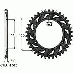 ZEBATKA NAPEDZANA STALOWA SUNSTAR SUNR1-3471-38 (WYCOFANA Z PRODUKCJI)