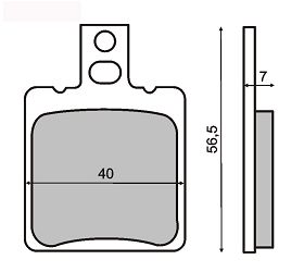 KLOCKI HAMULCOWE M900
