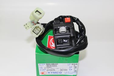 ZESTAW PRZEŁĄCZNIKÓW LEWA STRONA KYMCO (A.H.C.)