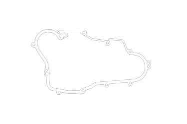 USZCZELKA POKRYWY SPRZĘGŁA VESRAH KAWASAKI KXF250 TECATE KX-F250