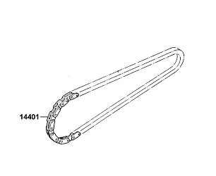 ŁAŃCUCH ROZRZĄDU AGILITY50 14401-KGBG-9000