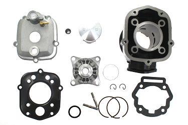 image 2 for CYLINDER ŻELIWNY POWER FORCE Z GŁOWICĄ DERBI SENDA APRILIA RS 47MM 2T