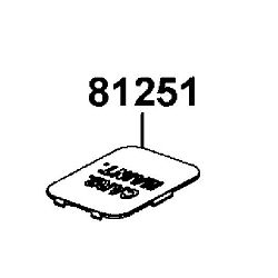 OSŁONA KLAPKA GAŹNIKA  81251-LCB9-C10