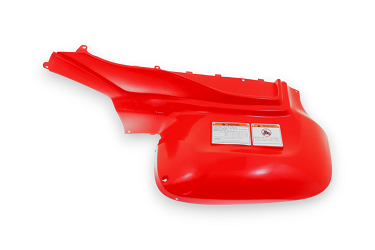BŁOTNIK TYLNY LEWY KYMCO MXER 150 (CZERWONY)