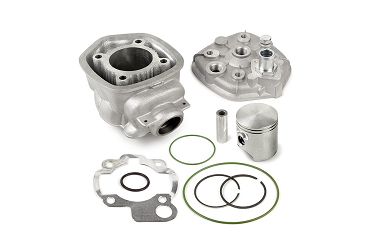 CYLINDER ŻELIWNY Z GŁOWICĄ AIRSAL MINARELLI AM6 APRILIA RS RX MX RIEJU RS2 SMX YAMAHA DTX TZR DTR 48MM 2T