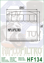 image 2 for FILTR OLEJU HIFLO HF134 SUZUKI GSXR (85-87)