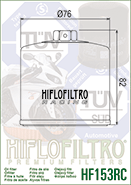 image 2 for FILTR OLEJU HIFLO HF153RC DUCATI MONSTER ST/GT/MULTISTRADA