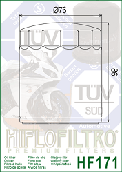 image 2 for FILTR OLEJU HIFLO HF171B HARLEY-DAVIDSON / BUELL