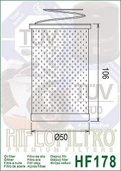 image 2 for FILTR OLEJU HIFLO HF178 HARLEY-DAVIDSON FLH ELECTRA GLIDE, FLHS SPORT GLIDE, FXE SUPER GLIDE, FXEF FAT BOB, FXS LOW RIDER, FX SUPER GLIDE