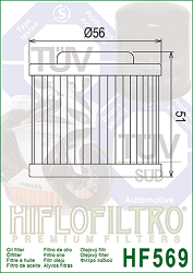 image 2 for FILTR OLEJU HIFLO HF569 MV AUGUSTA