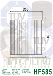 image 2 for FILTR OLEJU HIFLO HF585 MORINI 1200 '06-